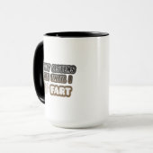 Niemand luistert naar mij tot ik een grappige koff mok (Voorkant links)