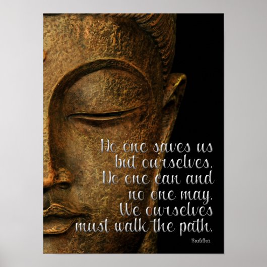 niemand redt ons maar onszelf . poster (Voorkant)