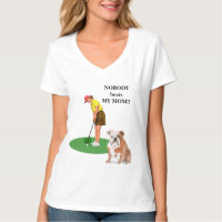 Niemand slaat mijn mama Dog Golf aan