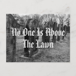 Niemand staat boven de wet briefkaart