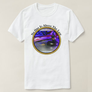 Niemand staat boven de wet t-shirt