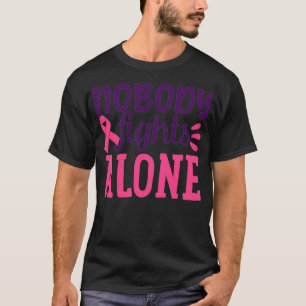 Niemand vecht alleen t-shirt