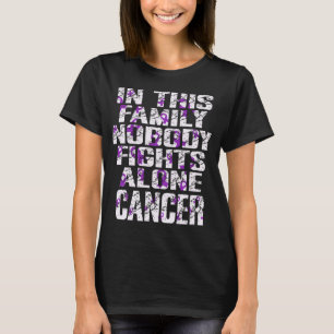 Niemand vecht alleen tegen Hodgkins lymfoom T-shirt