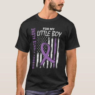 Niemand vecht alleen tegen kleine jongen die epile t-shirt