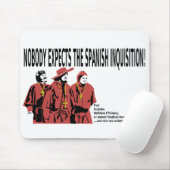 Niemand verwacht de Spaanse inquisitie Mousepad Muismat (Met muis)