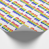 Niemand weet dat ik Gay Rainbow ben Cadeaupapier (Hoek)