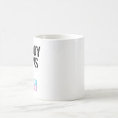 Niemand weet dat ik Trans ben -  Koffiemok (Center)