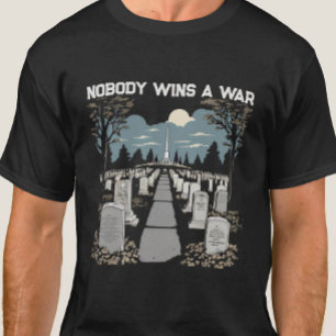 Niemand wint een oorlog t-shirt