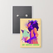 Niemands bruid "Self Love" Gotische Button (Voorkant / Achterkant)