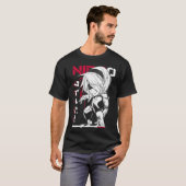 Nier Automata 2B Tshirt Mask (Voorkant volledig)