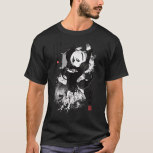 Nier Automata's 2b Japan Ink Ver 2 0 T-shirt