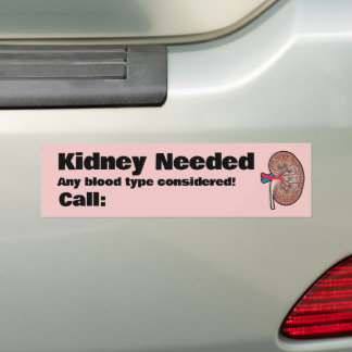 Nier nodig bumpersticker