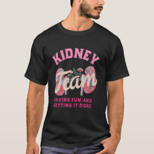 Nier Team T-shirt Dialyse Verpleegster Dialyse Tec