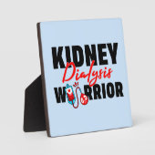 Nierdialyse Warrior Nierontvanger Fotoplaat (Voorkant)