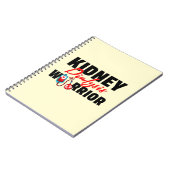 Nierdialyse Warrior Nierontvanger Notitieboek (Linkerzijde)