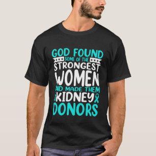 Nierdonor Vrouwen - Nierorgaan Donatie Bewustzijn T-shirt