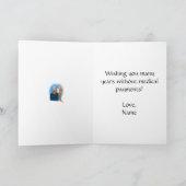 Nieren Kaart Folded Birthday Kaart (Binnen)