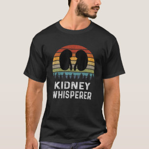 Nieren Whisperer Dialyse Neurse Retro Nurs T-shirt