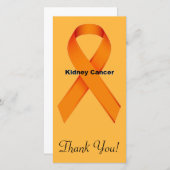 Nierkanker Bedankkaart (Voorkant / Achterkant)
