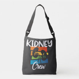 Nierkanker Dialyse Nurse Nephrology Kidney Squad Crossbody Tas