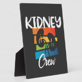 Nierkanker Dialyse Nurse Nephrology Kidney Squad Fotoplaat (Zijkant)