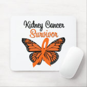 Nierkanker SURVIVOR Butterfly Muismat (Met muis)