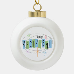 Nierreceptor Retrostijl Keramische Bal Ornament