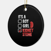 Niersteenoperatie herstel keramisch ornament (Links)