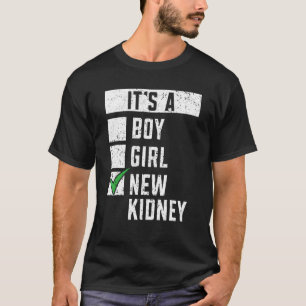 Niertransplantatie Survivor Orgaandonatie Nieuw KI T-shirt