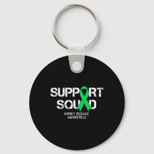 Nierziekte Awareness Support Squad Mannen Vrouwen Sleutelhanger