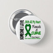 Nierziekte heeft een Cure 3 nodig Ronde Button 5,7 Cm (Voorkant /achterkant)