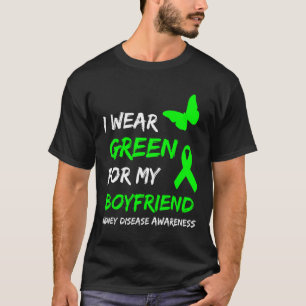 Nierziekte Ik Draag groen voor mijn vriend Ribbo T-shirt