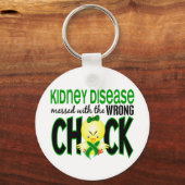 Nierziekte met de verkeerde kuiken sleutelhanger (Voorkant)