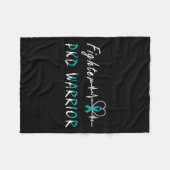 Nierziekte PKD Warrior Support Fighter Fleece Deken (Voorkant (Horizontaal))