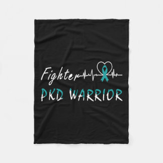 Nierziekte PKD Warrior Support Fighter Fleece Deken