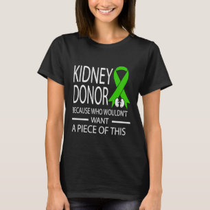 Nierziekte Voorlichting Ik ben een nierdonor T-shirt
