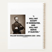 Niet accepteren indien genomineerd niet serveren S Planner (Achterkant)