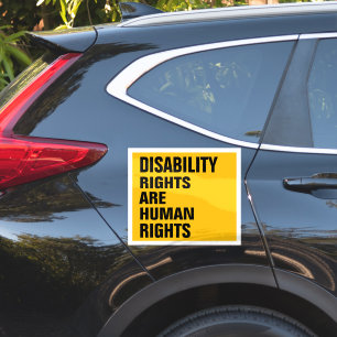 Niet alle beperkingen zijn zichtbaar sticker