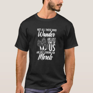 Niet alle dolen zijn verloren paddenstoel foerager t-shirt