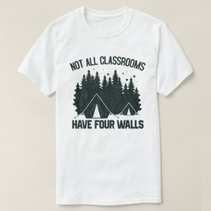 Niet alle klaslokalen hebben vier muren Homeschool T-shirt