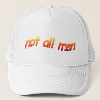 niet alle mannen hebben een stijlvol hoofddeksel trucker pet