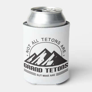 Niet alle Tetons zijn Grand Tetons, maar de mijne  Blikjeskoeler