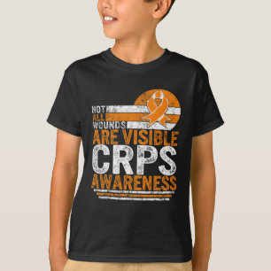 Niet alle wonden zichtbaar complex regionaal pijns t-shirt