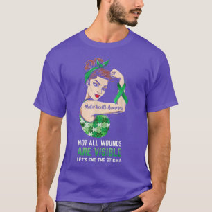 Niet alle wonden zijn zichtbaar bewustzijn voor de t-shirt