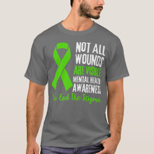 Niet alle wonden zijn zichtbaar bewustzijn voor de t-shirt