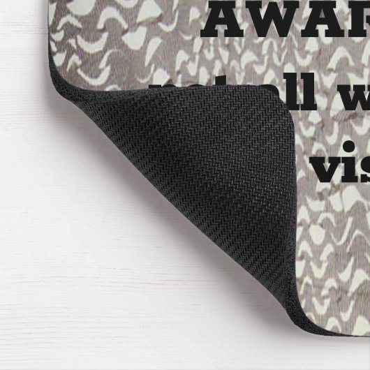 Niet alle wonden zijn zichtbare PTSD-klembordmuis Muismat (Hoek)