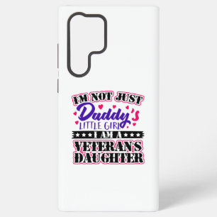 Niet alleen Daddy's Girl - Veteranendochter Samsung Galaxy Hoesje