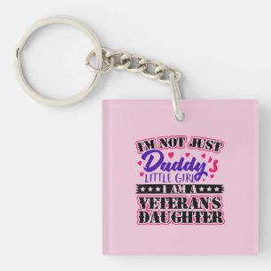 Niet alleen Daddy's Girl - Veteranendochter Sleutelhanger