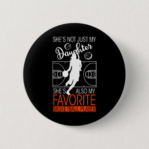 Niet alleen dochter, maar ook Schetsbyll-speler Ronde Button 5,7 Cm