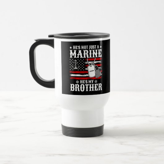Niet alleen een marinier, hij is mijn broer Patrio Reisbeker (Links)
